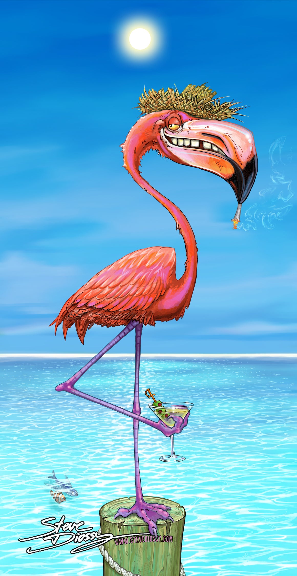 "Dirty Flamingo" Shop by Design