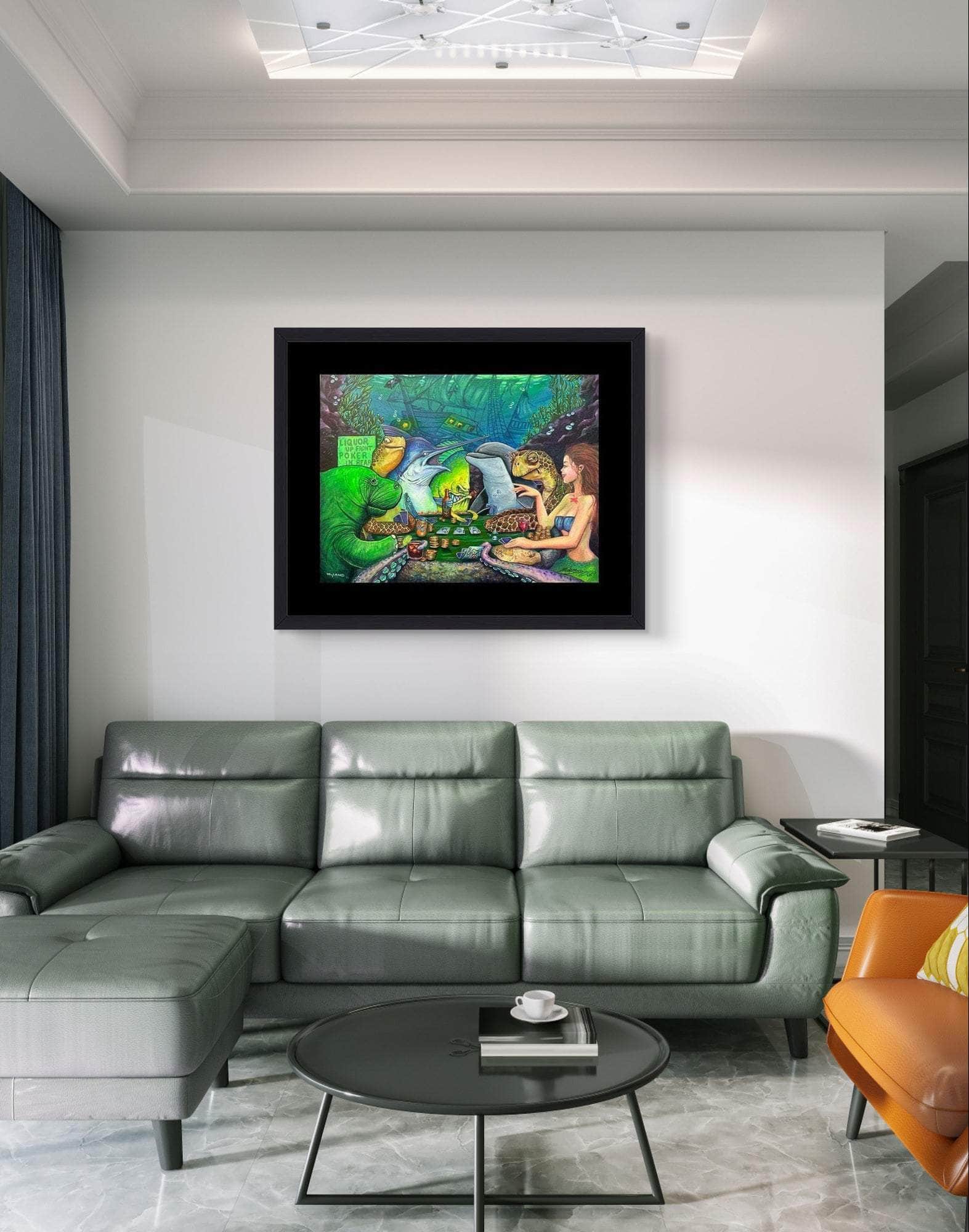 Wyland Collaboration: "Luck Be A Lady" Artist's Proof Series