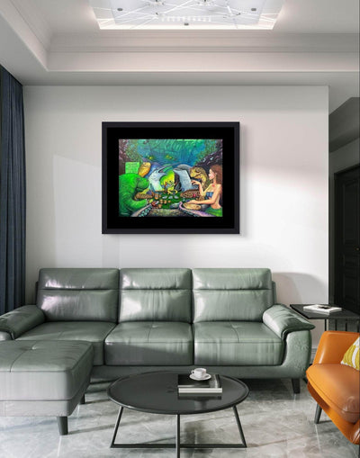 Wyland Collaboration: "Luck Be A Lady" Artist's Proof Series