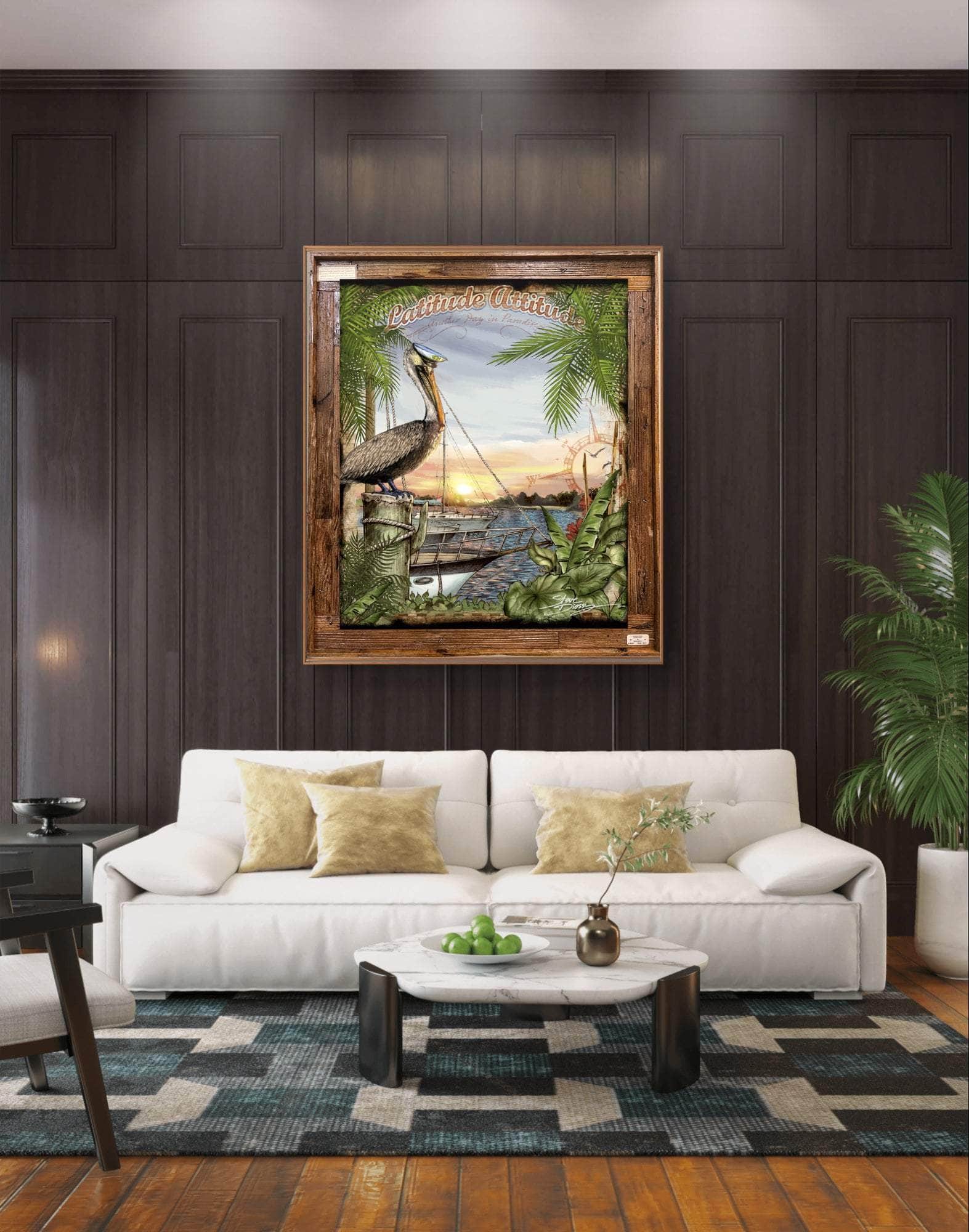 "Latitude Attitude" Limited Edition Canvas