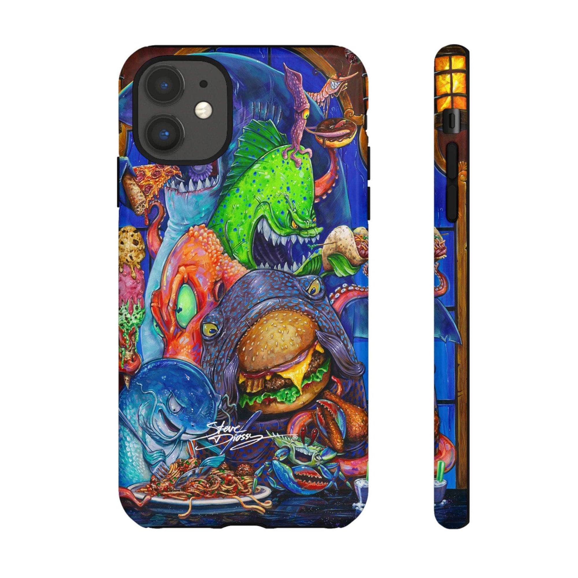 "Seafood See Food" Tough Phone Cases