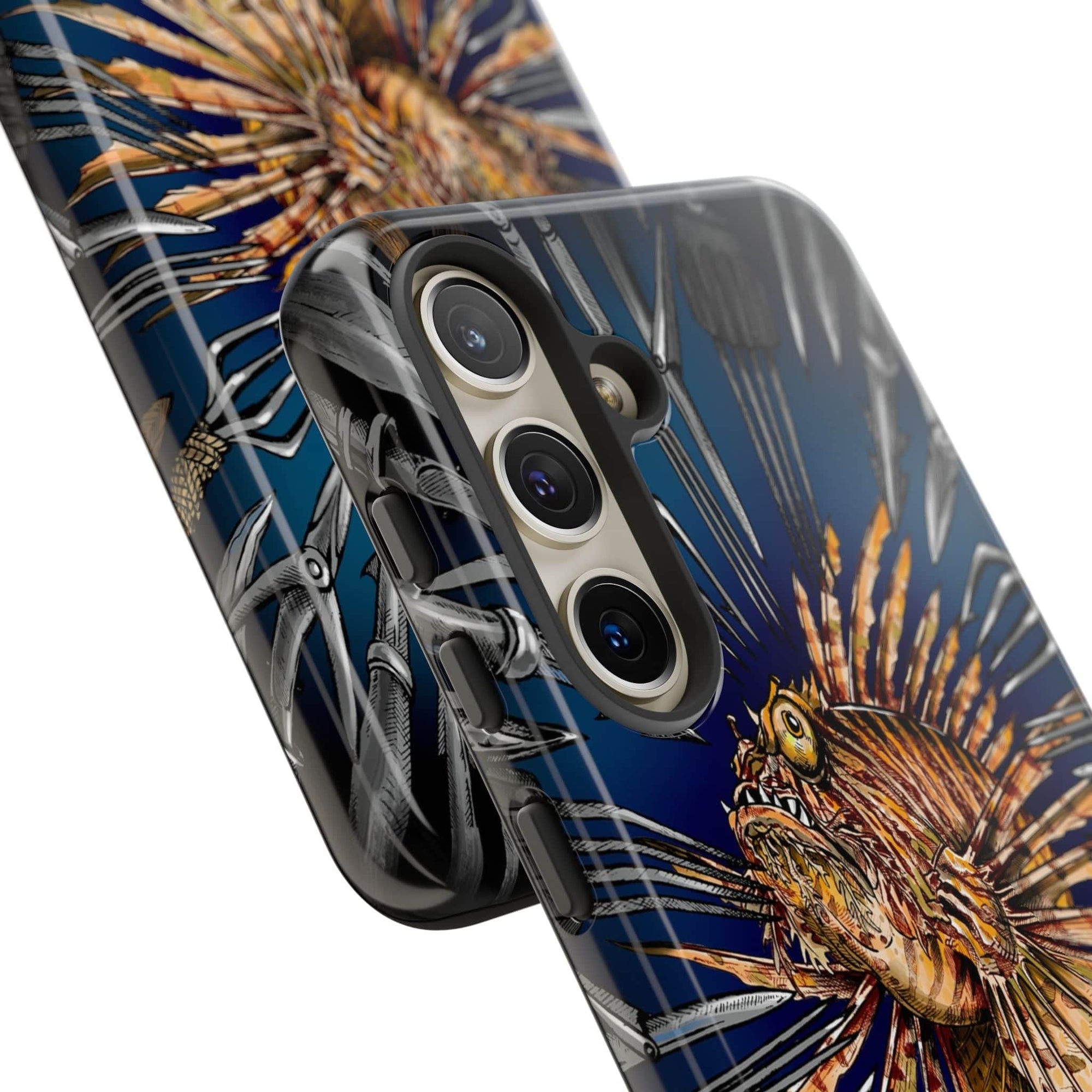 "Lionfish Wanted" Tough Phone Cases