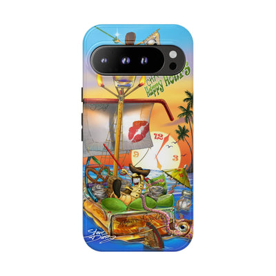 "Chasing Happy Hours" Tough Phone Cases