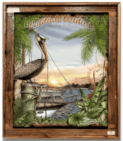 "Latitude Attitude" Limited Edition Canvas