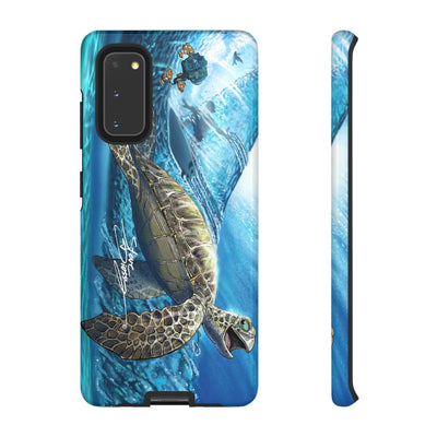 "Turtley Tubular" Tough Phone Cases