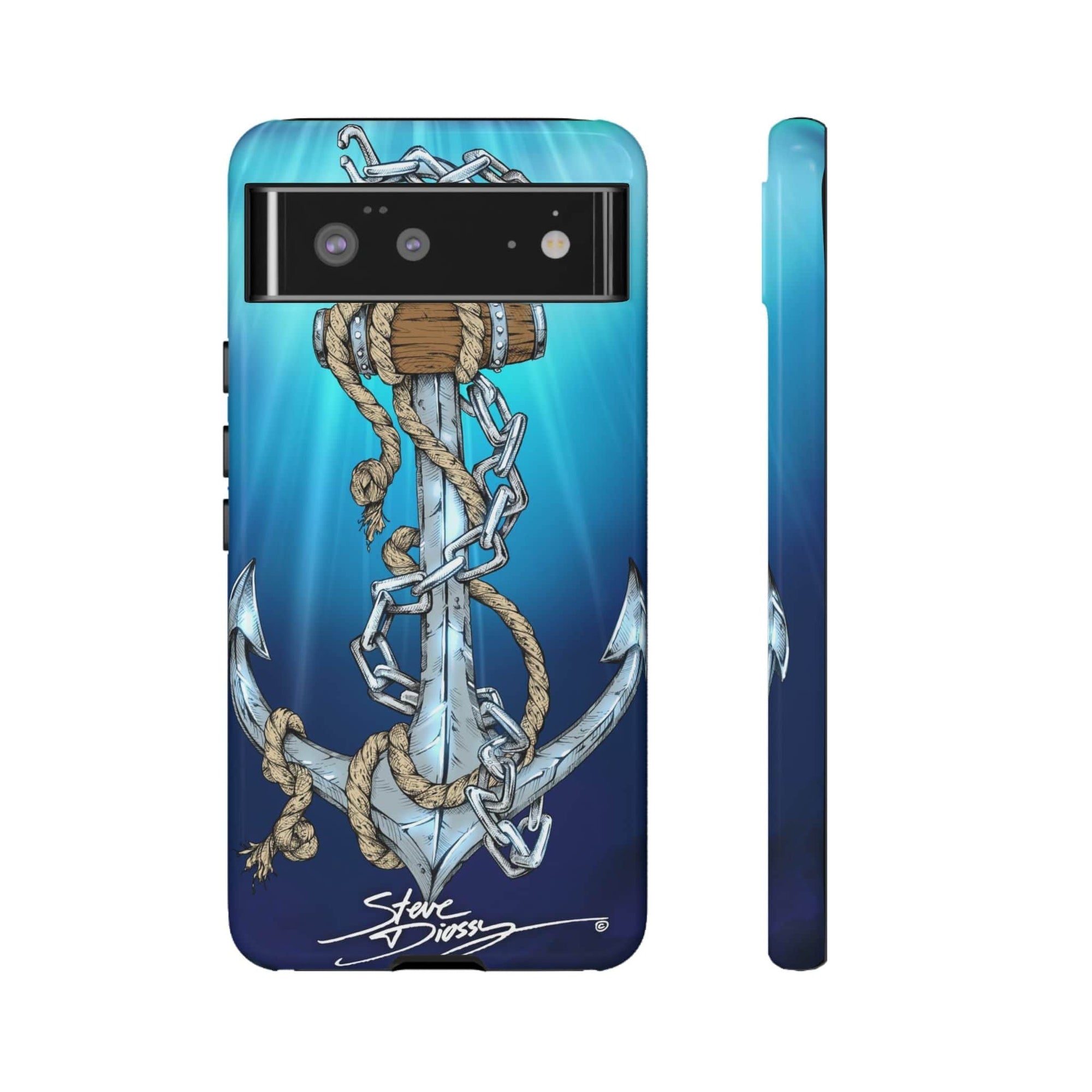 "Anchors Aweigh" Tough Phone Cases