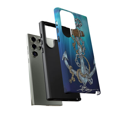"Anchors Aweigh" Tough Phone Cases