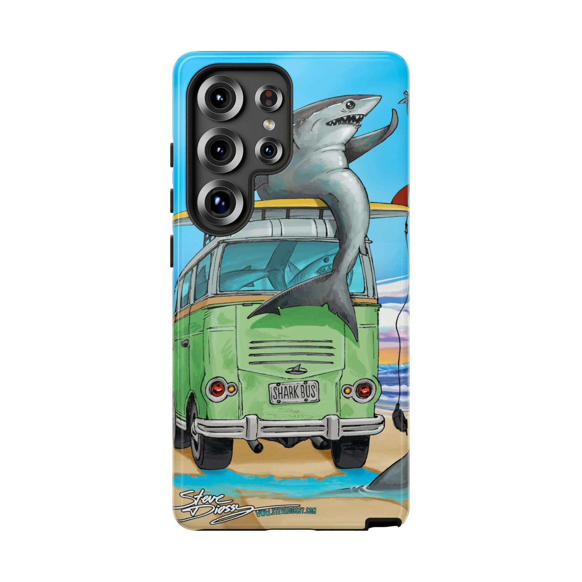 "Shark Bus" Tough Phone Cases