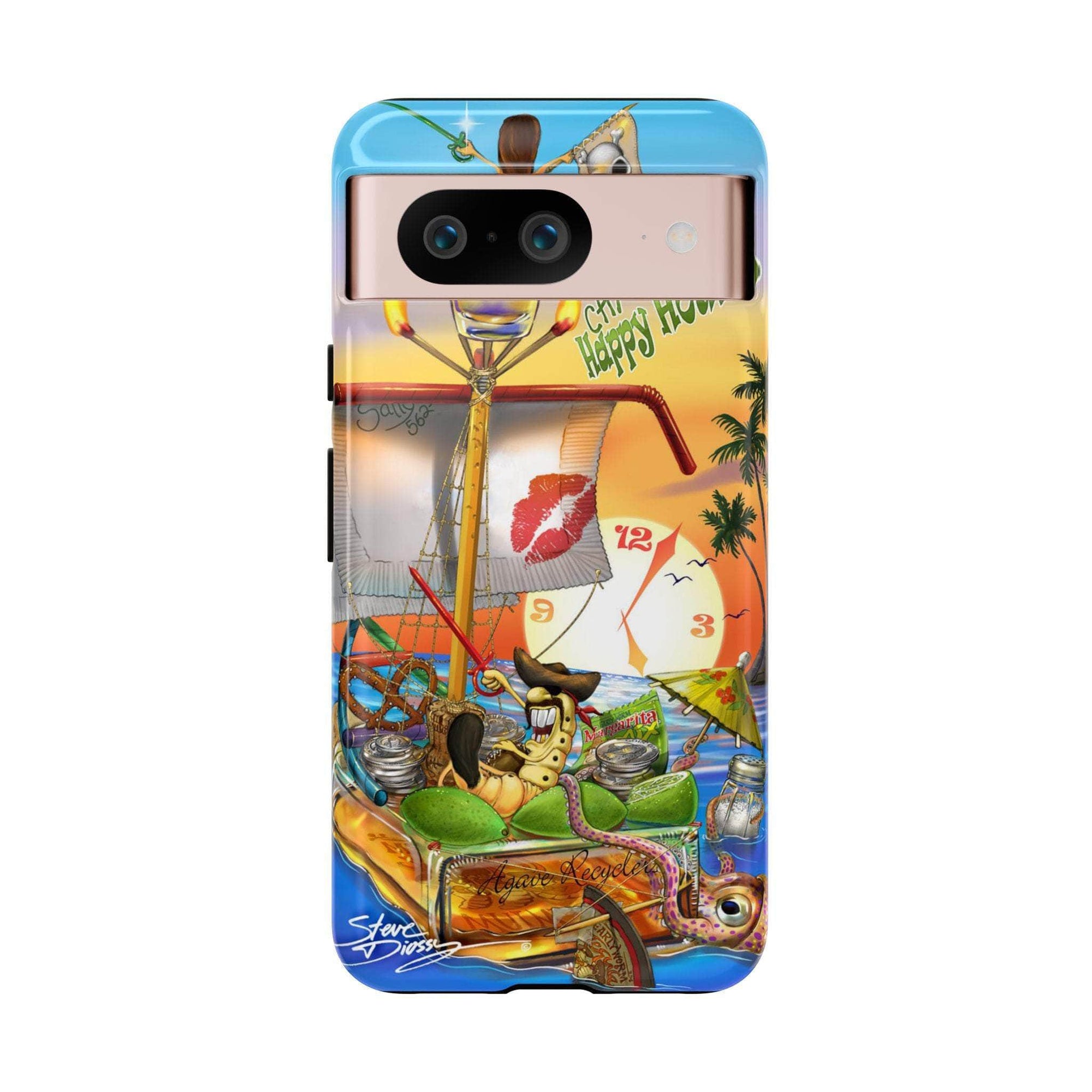 "Chasing Happy Hours" Tough Phone Cases