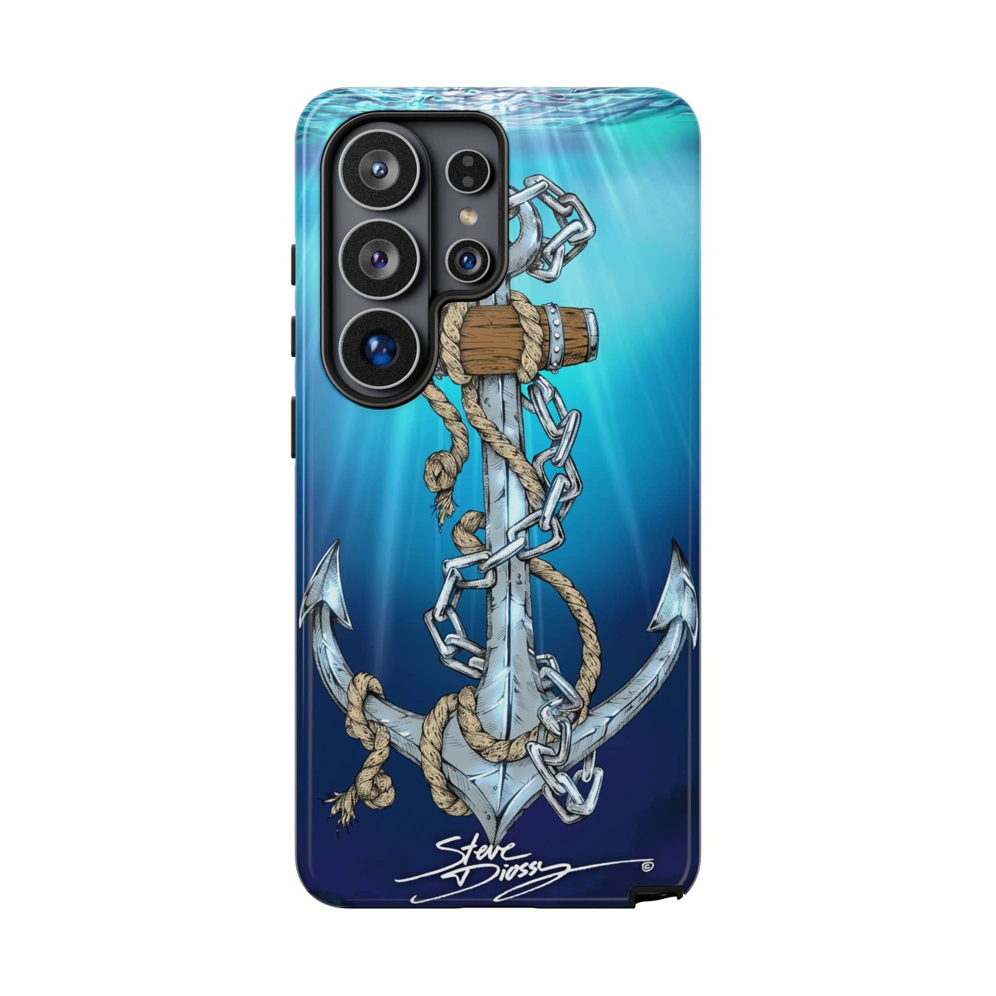 "Anchors Aweigh" Tough Phone Cases