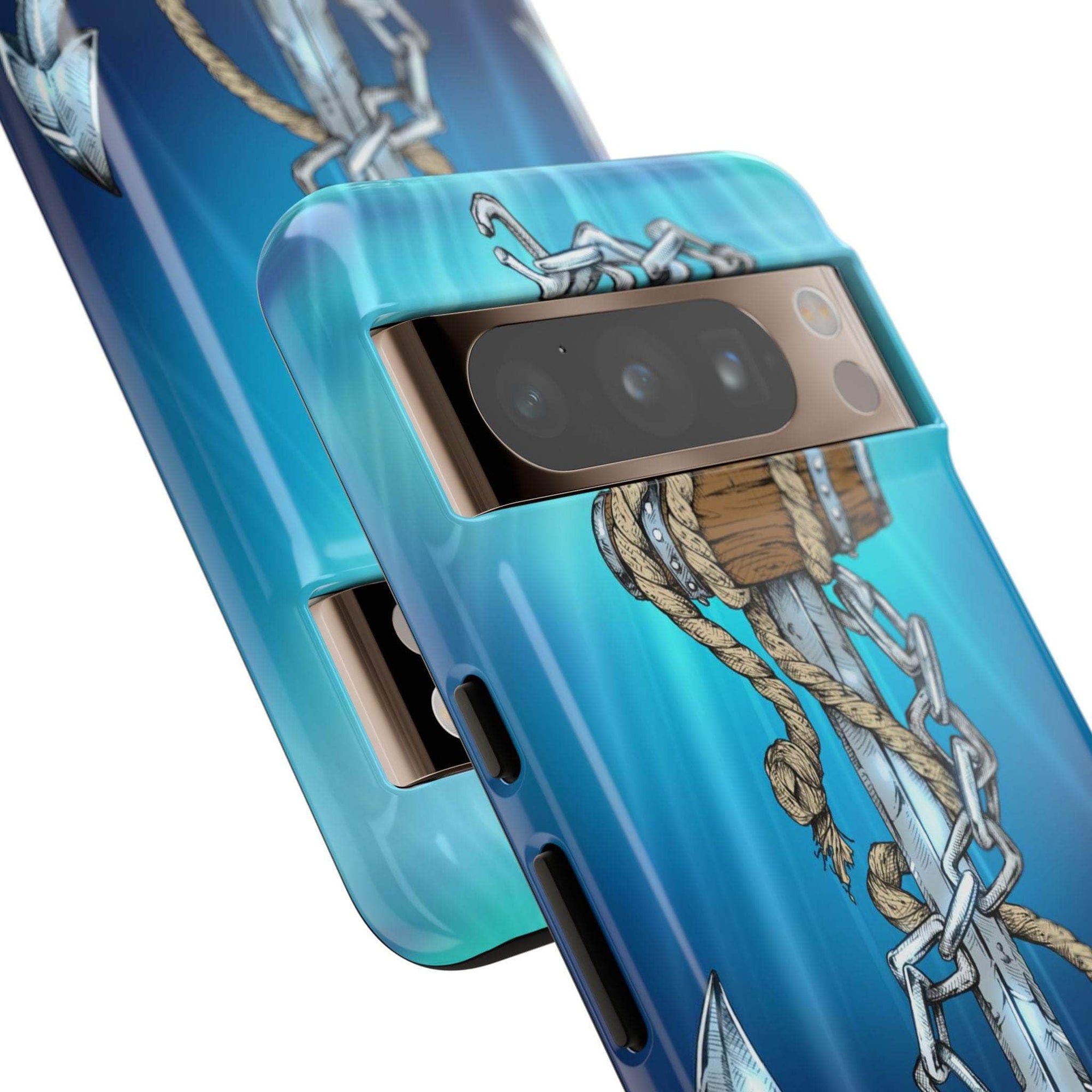 "Anchors Aweigh" Tough Phone Cases