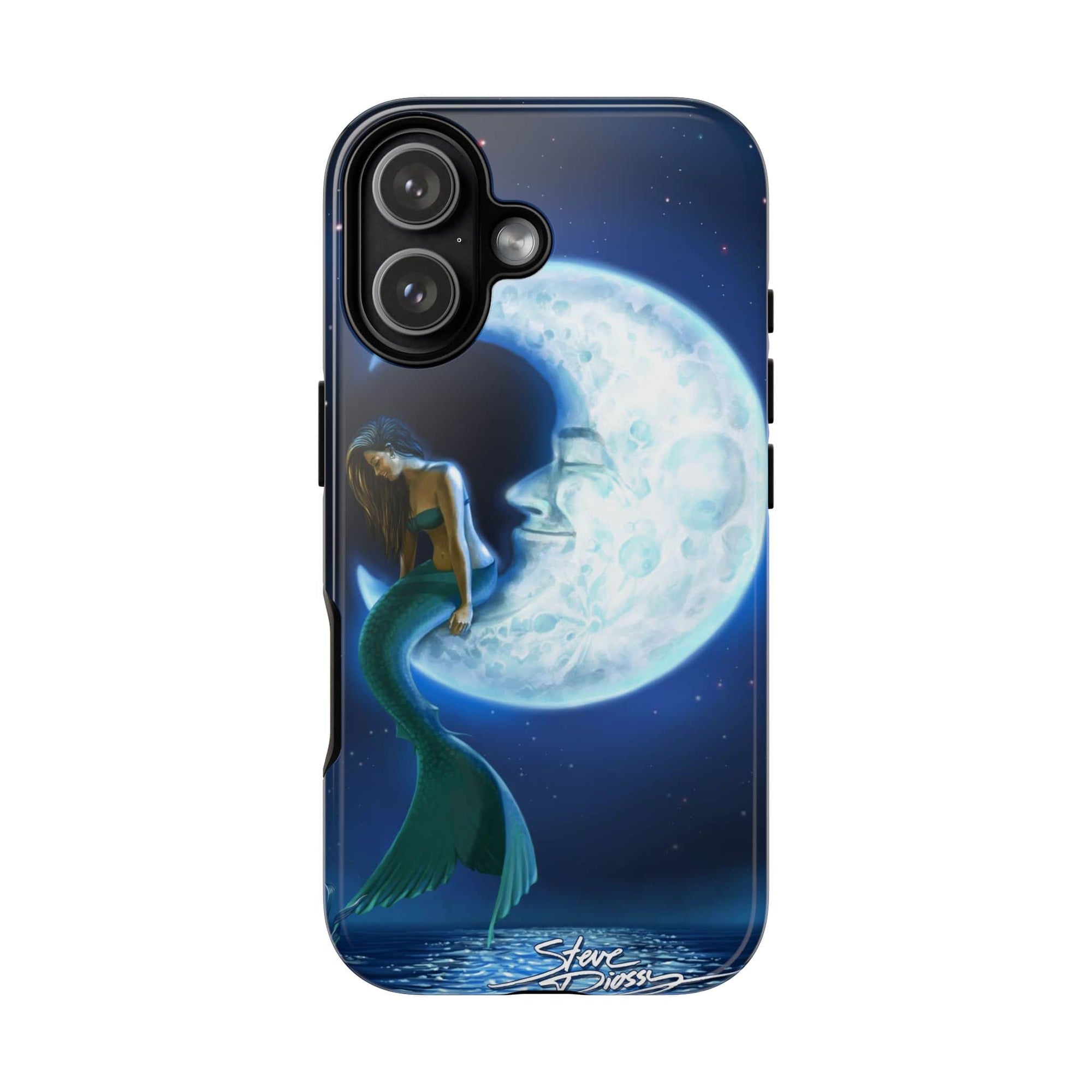 "Mermaid in the Moon" Tough Phone Cases
