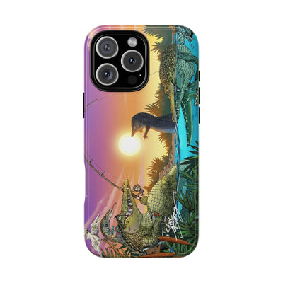 "Gator Fishing" Tough Phone Cases