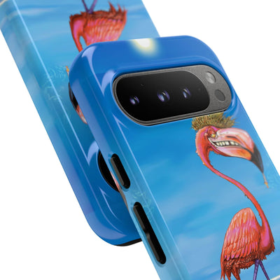 "Dirty Flamingo" Tough Phone Cases
