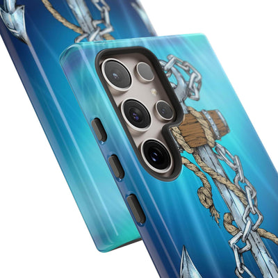 "Anchors Aweigh" Tough Phone Cases
