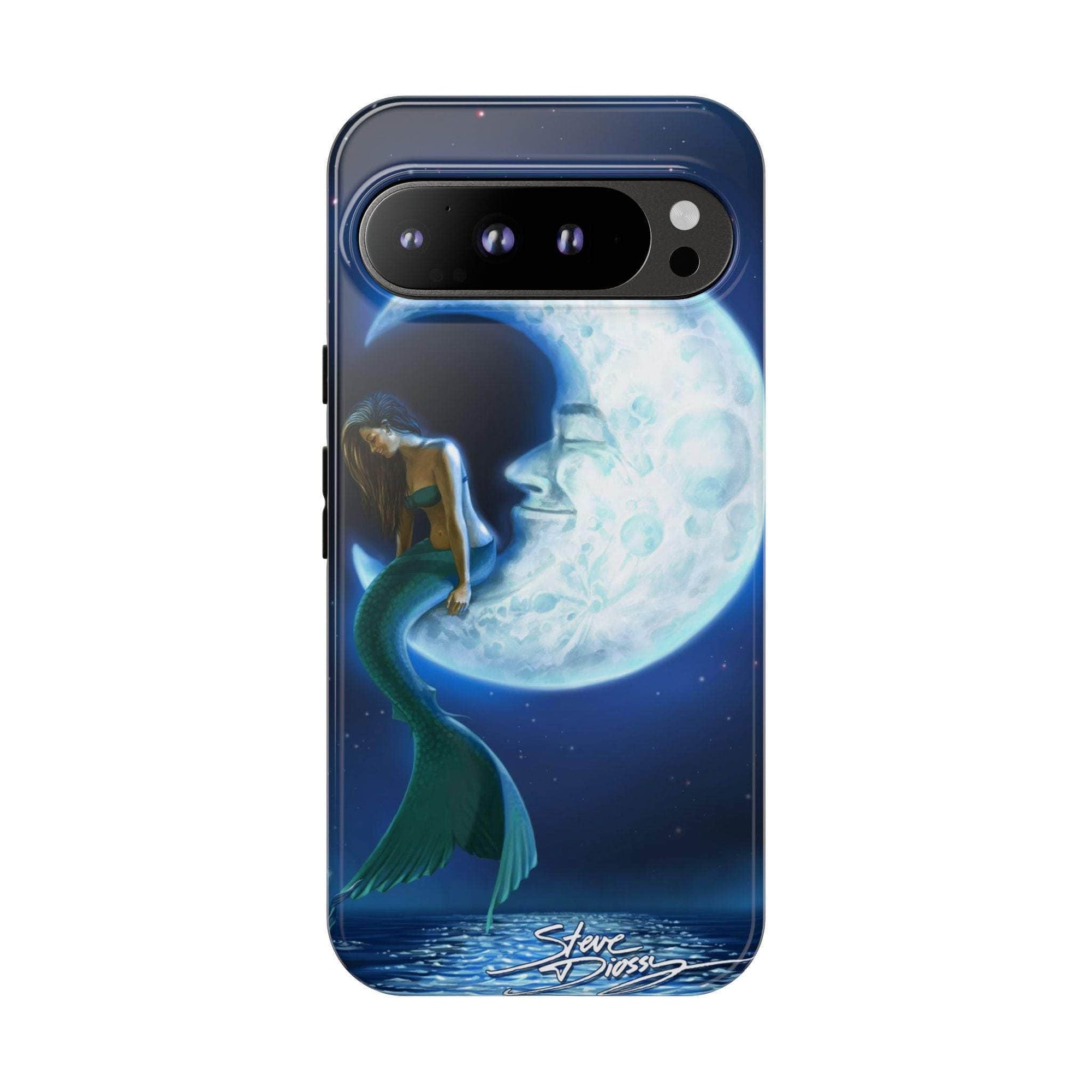 "Mermaid in the Moon" Tough Phone Cases