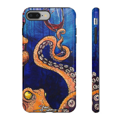 "Octopus the Connoisseur" Tough Phone Cases