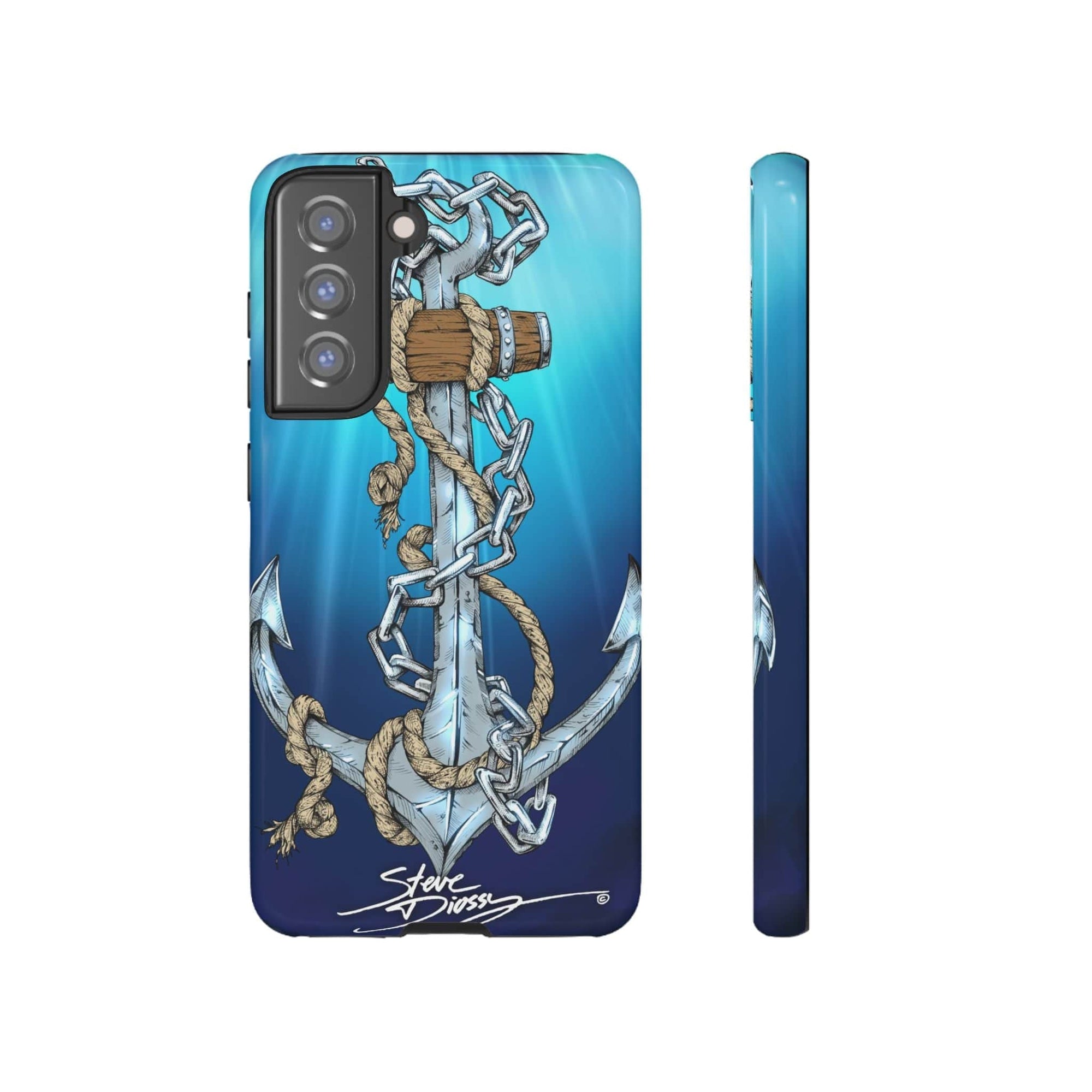 "Anchors Aweigh" Tough Phone Cases