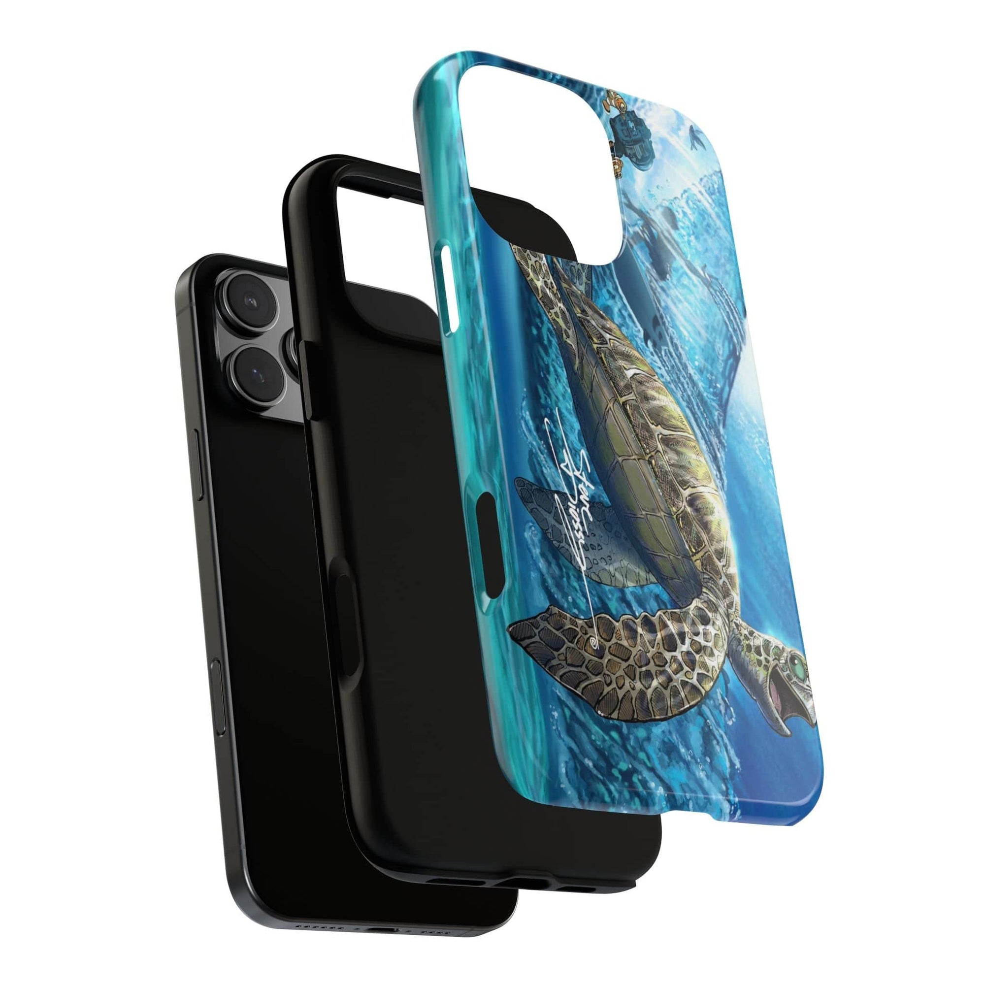 "Turtley Tubular" Tough Phone Cases