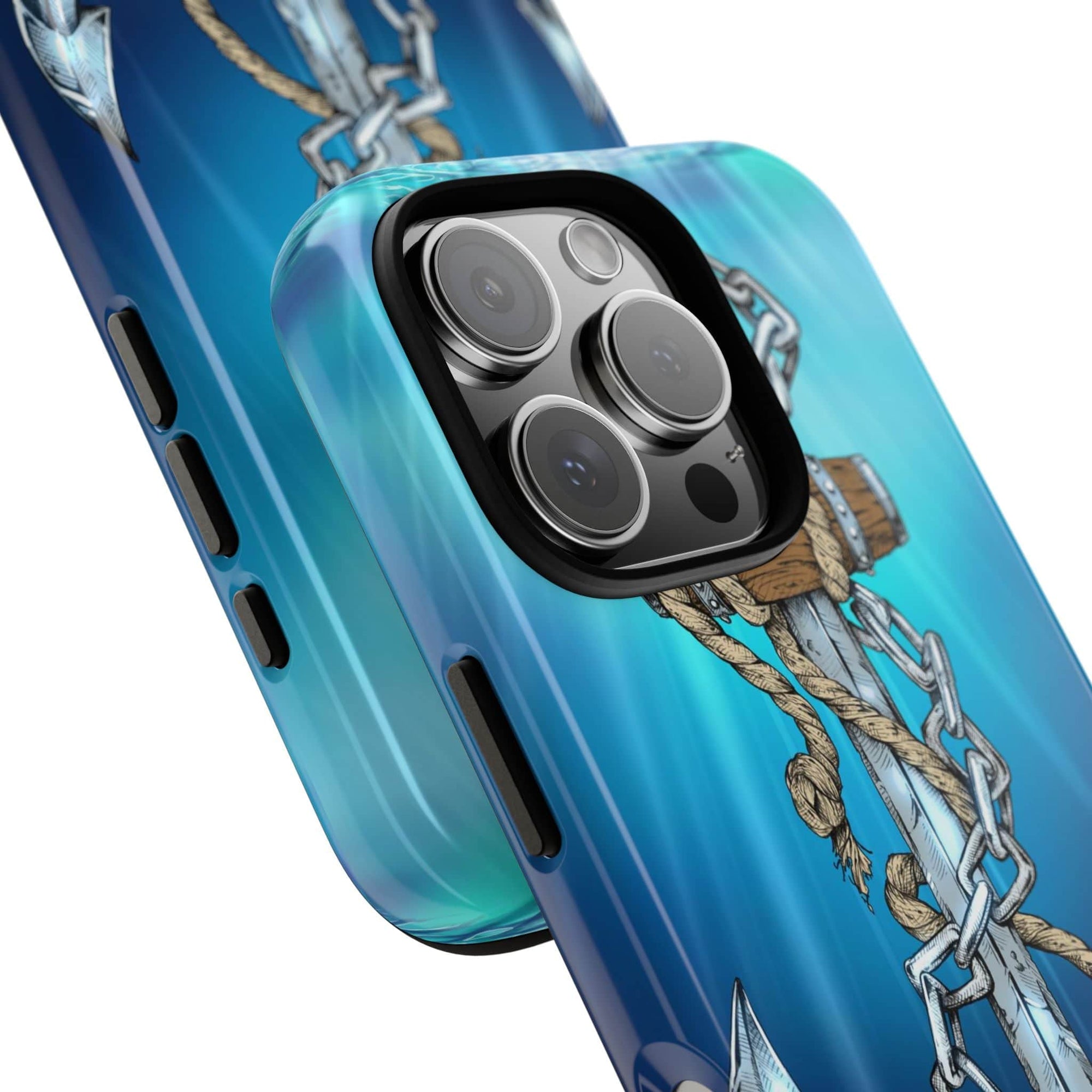 "Anchors Aweigh" Tough Phone Cases