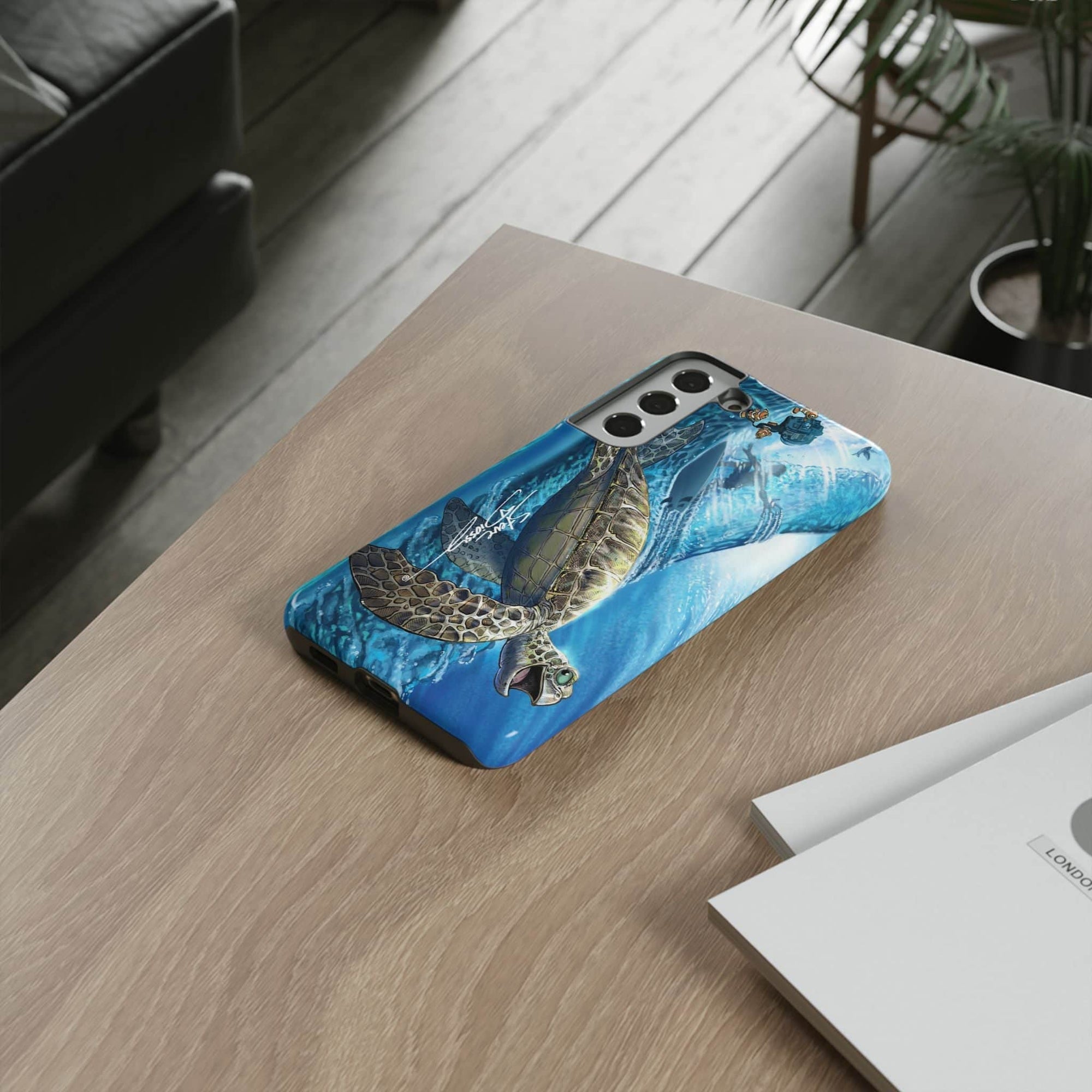 "Turtley Tubular" Tough Phone Cases