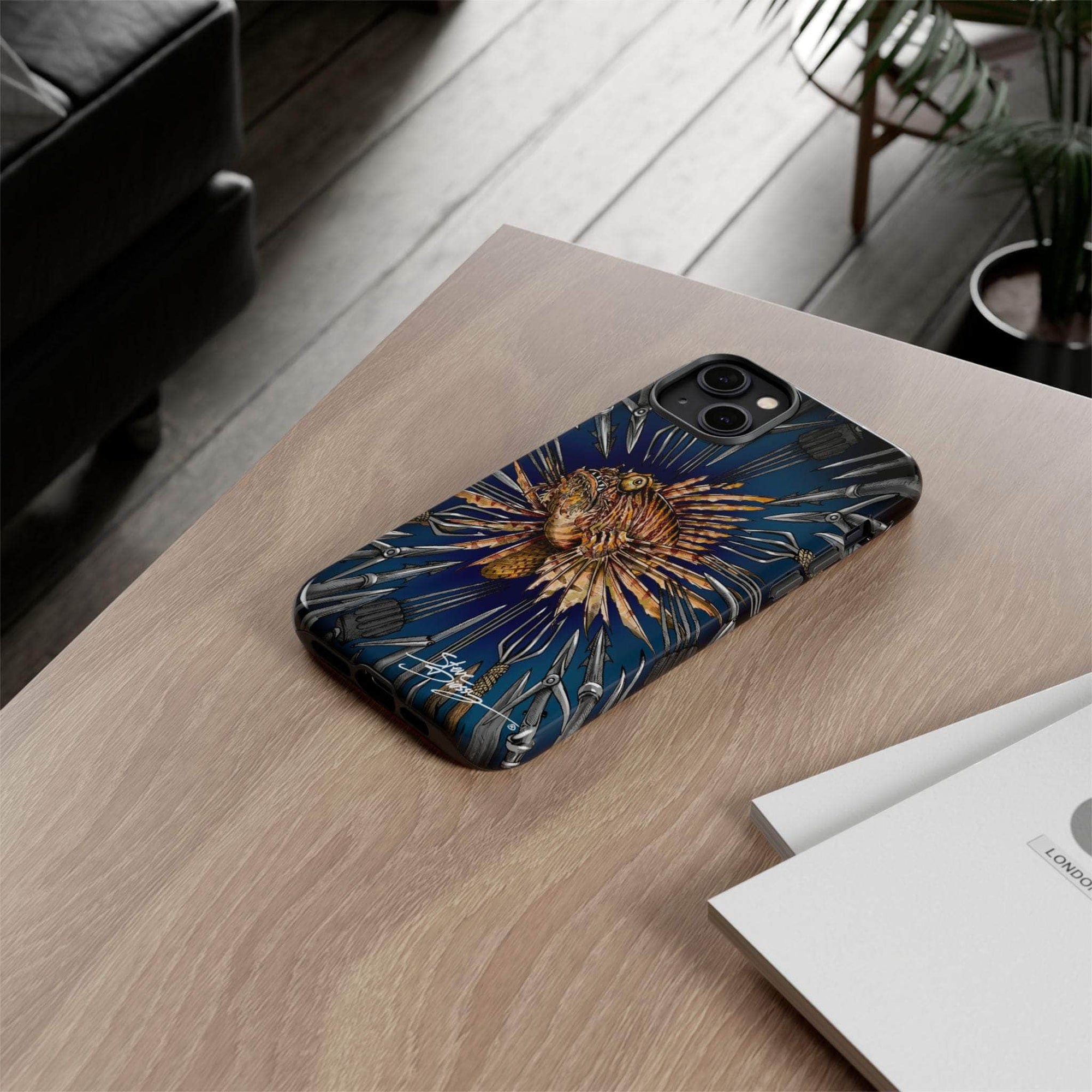 "Lionfish Wanted" Tough Phone Cases