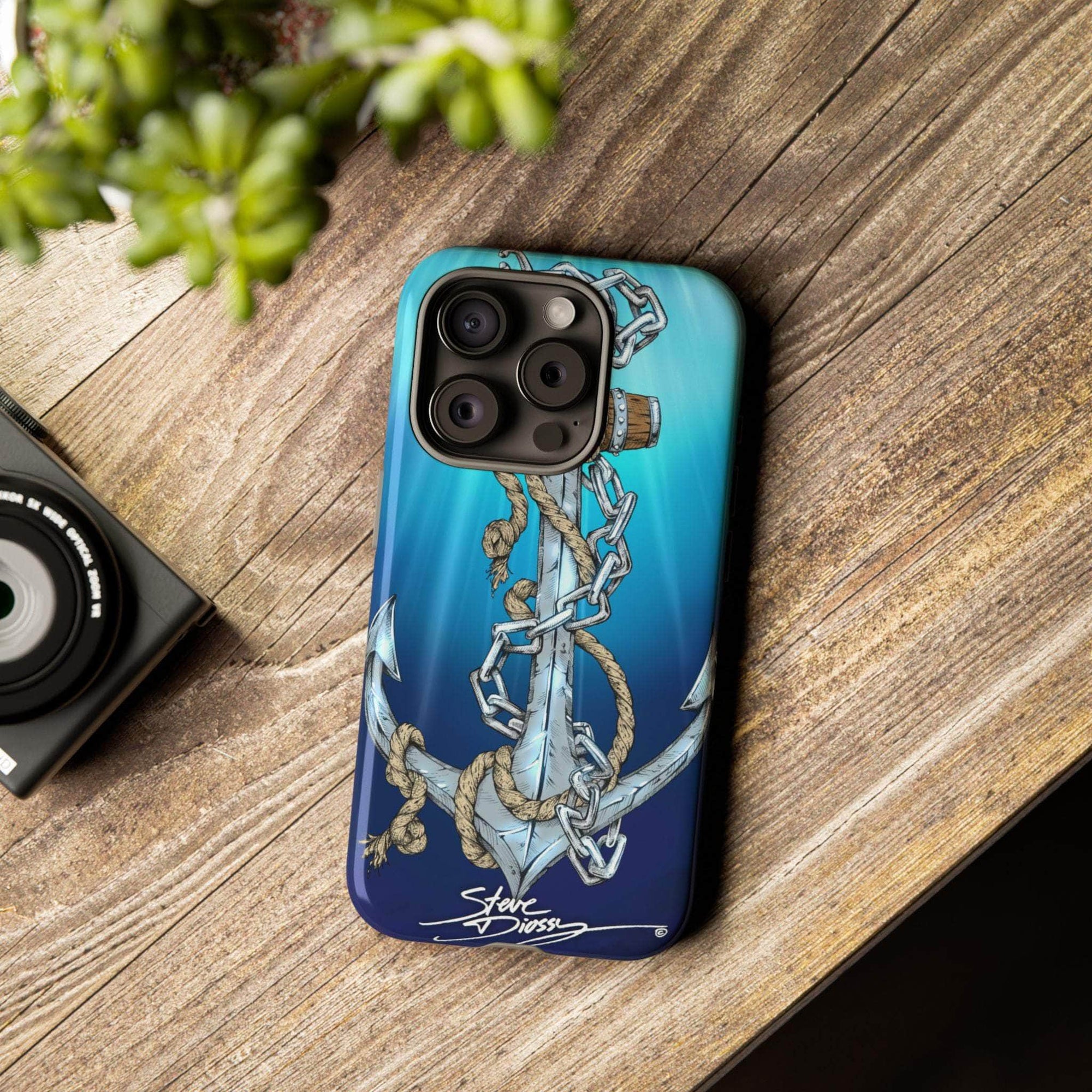 "Anchors Aweigh" Tough Phone Cases