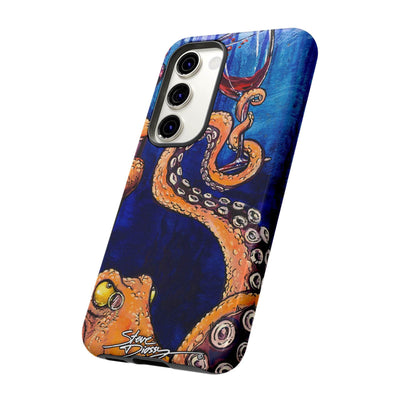 "Octopus the Connoisseur" Tough Phone Cases