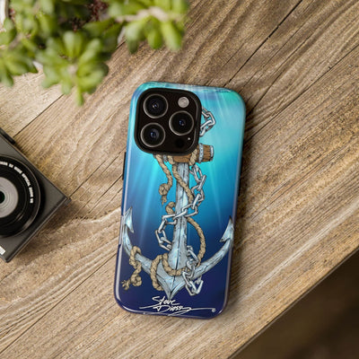 "Anchors Aweigh" Tough Phone Cases