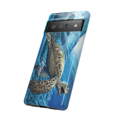 "Turtley Tubular" Tough Phone Cases