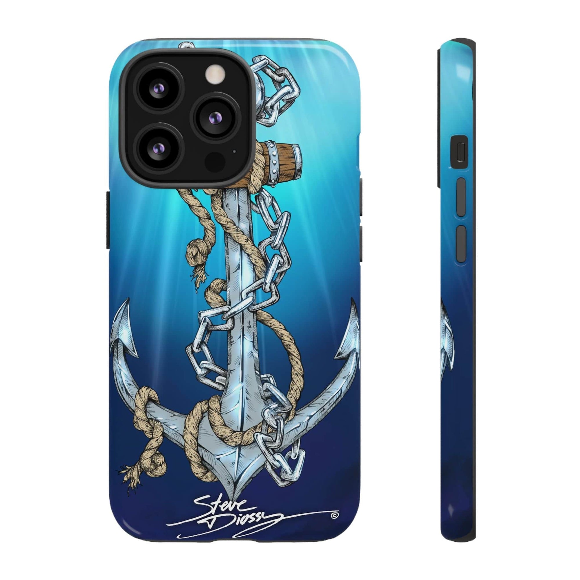 "Anchors Aweigh" Tough Phone Cases