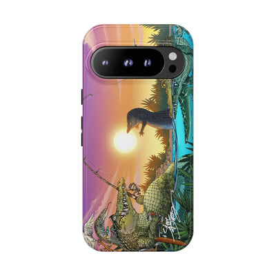 "Gator Fishing" Tough Phone Cases