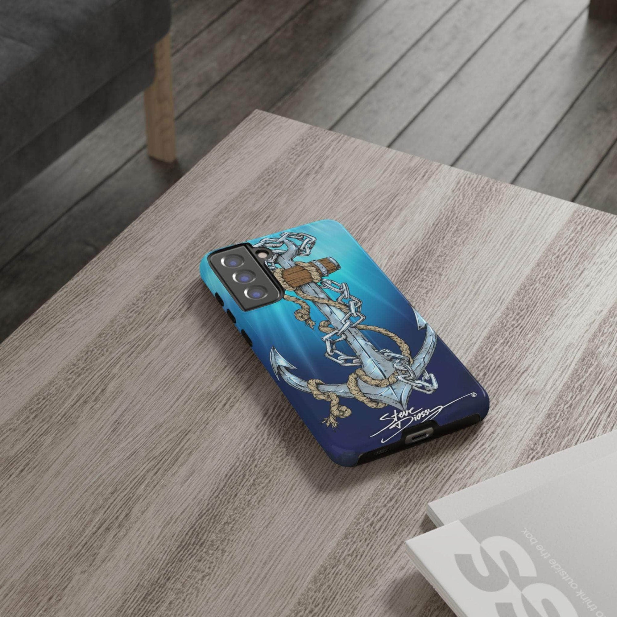 "Anchors Aweigh" Tough Phone Cases