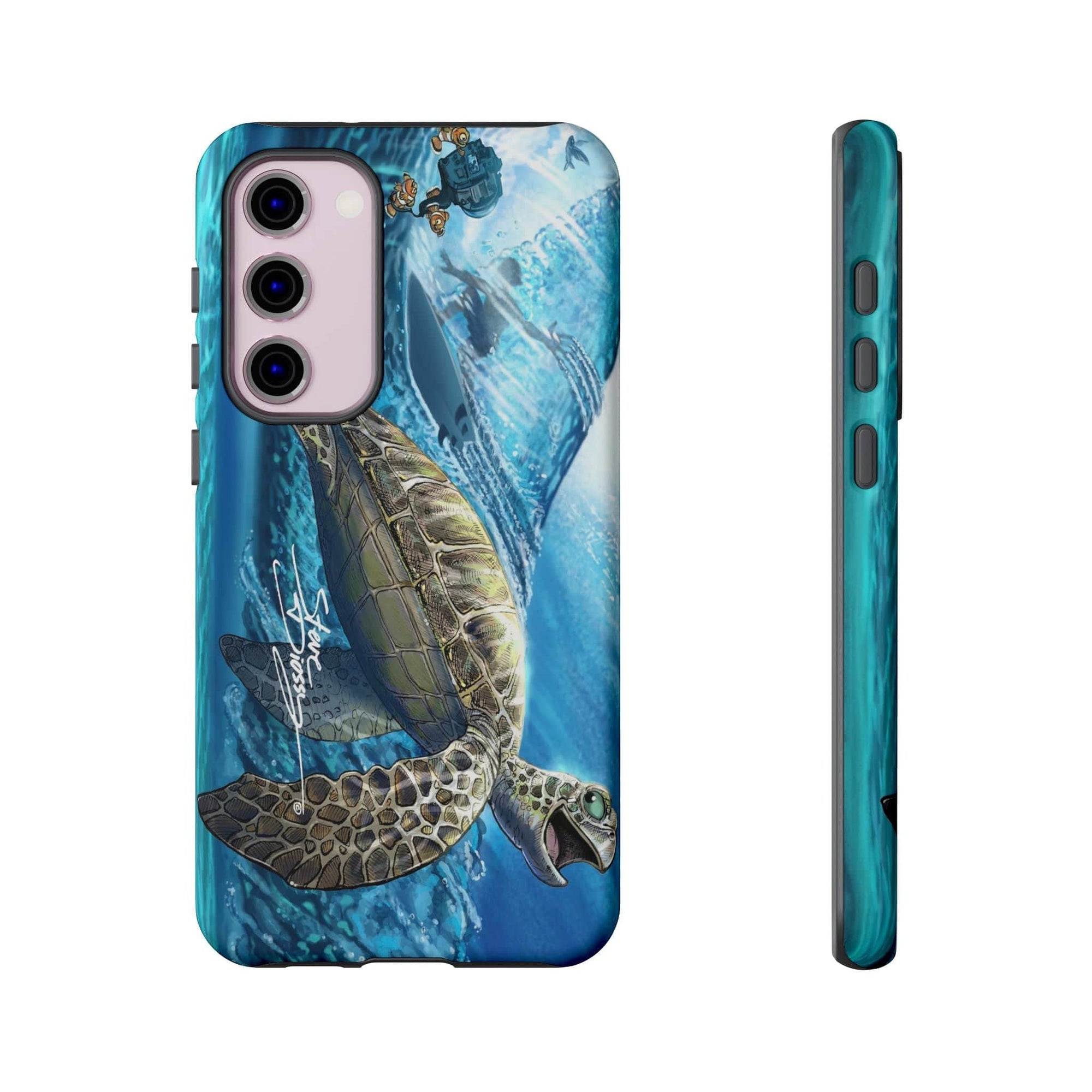 "Turtley Tubular" Tough Phone Cases