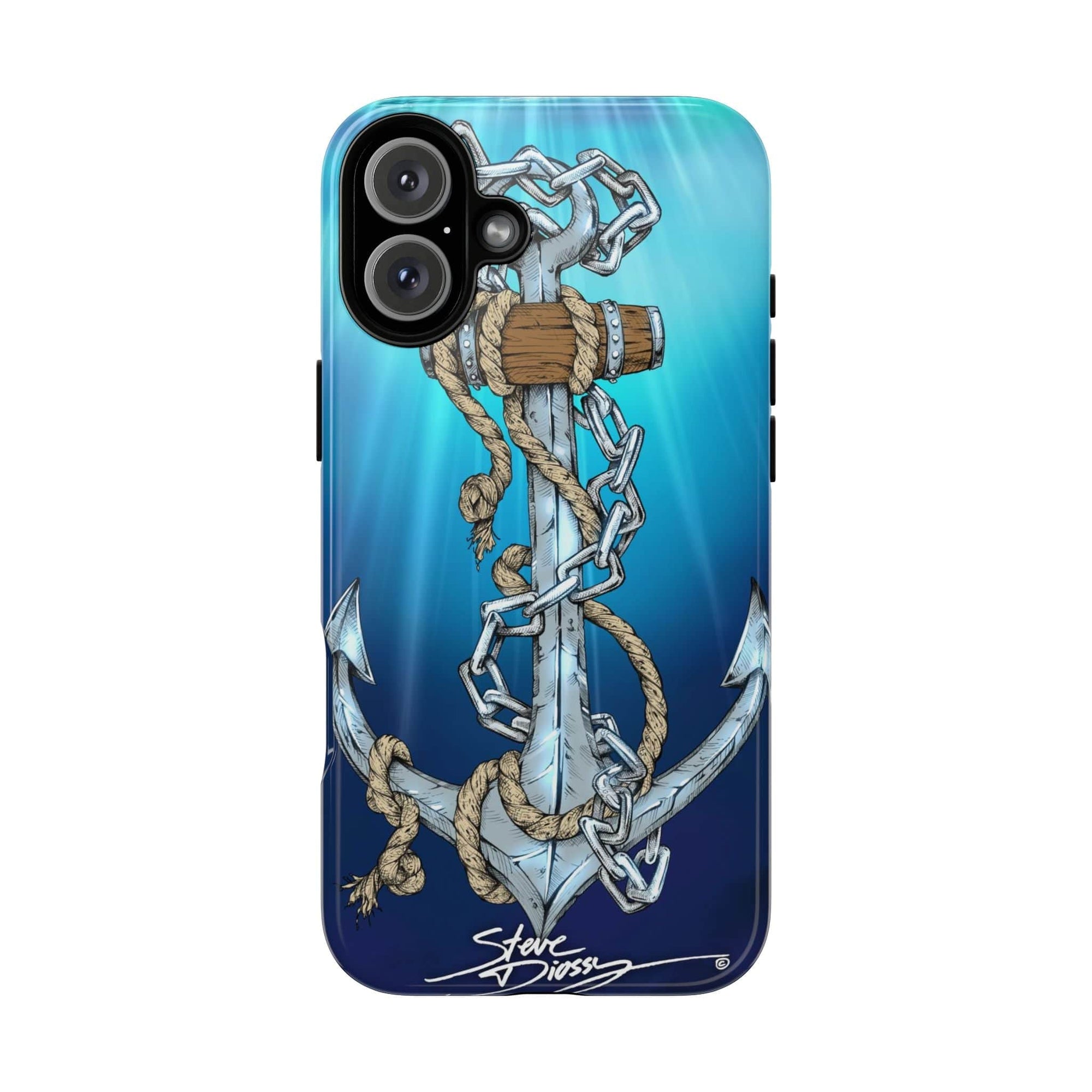 "Anchors Aweigh" Tough Phone Cases