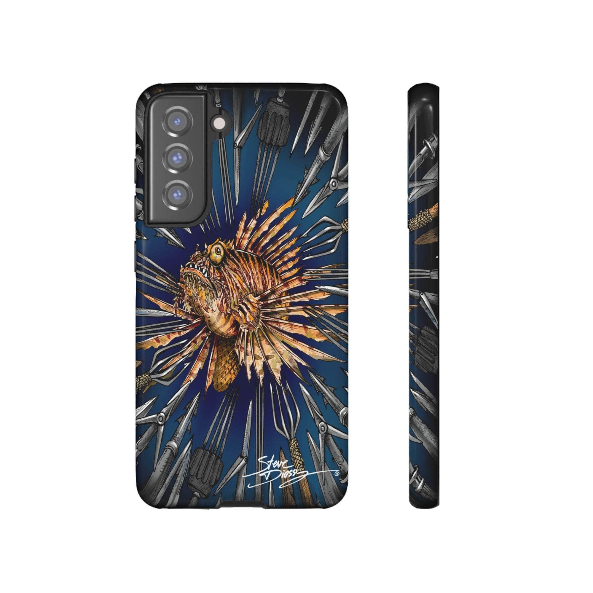 "Lionfish Wanted" Tough Phone Cases