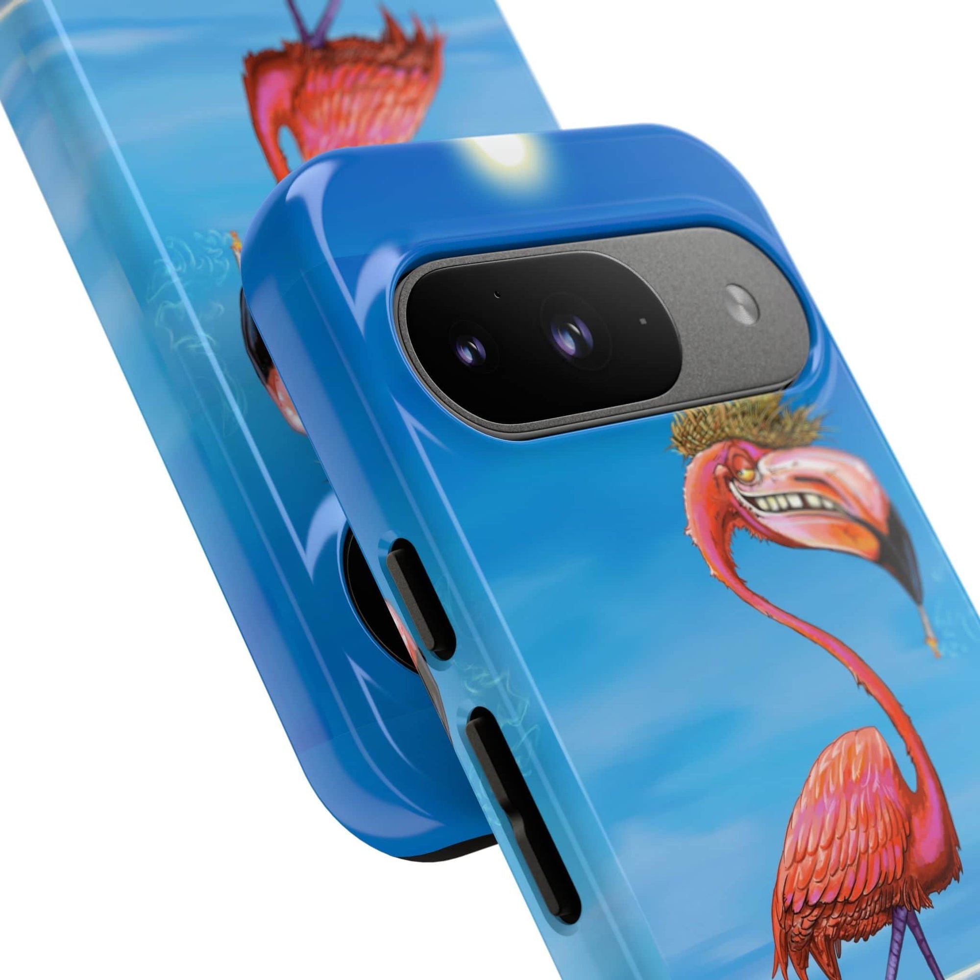 "Dirty Flamingo" Tough Phone Cases