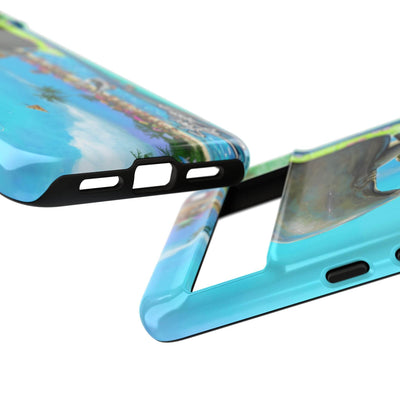 "Shark Fishing" Tough Phone Cases