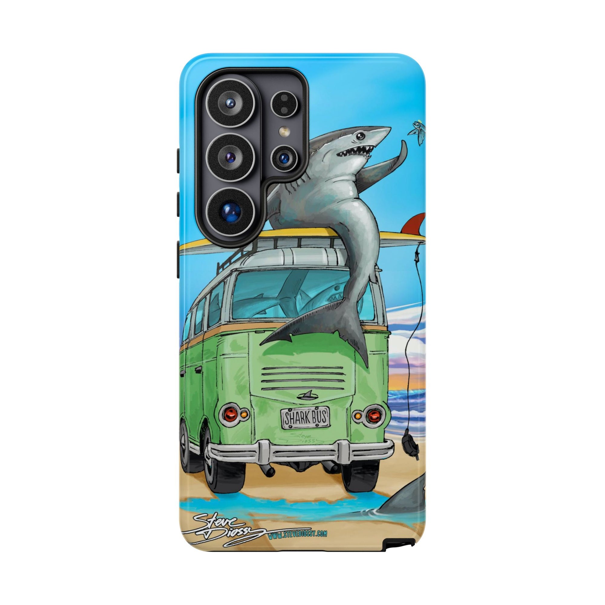 "Shark Bus" Tough Phone Cases