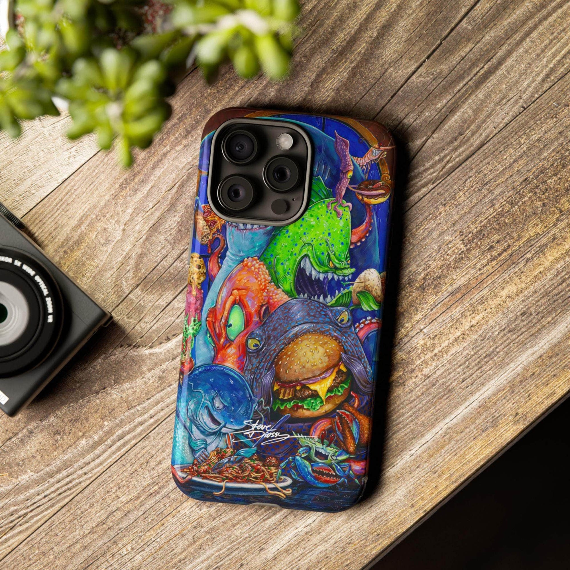 "Seafood See Food" Tough Phone Cases