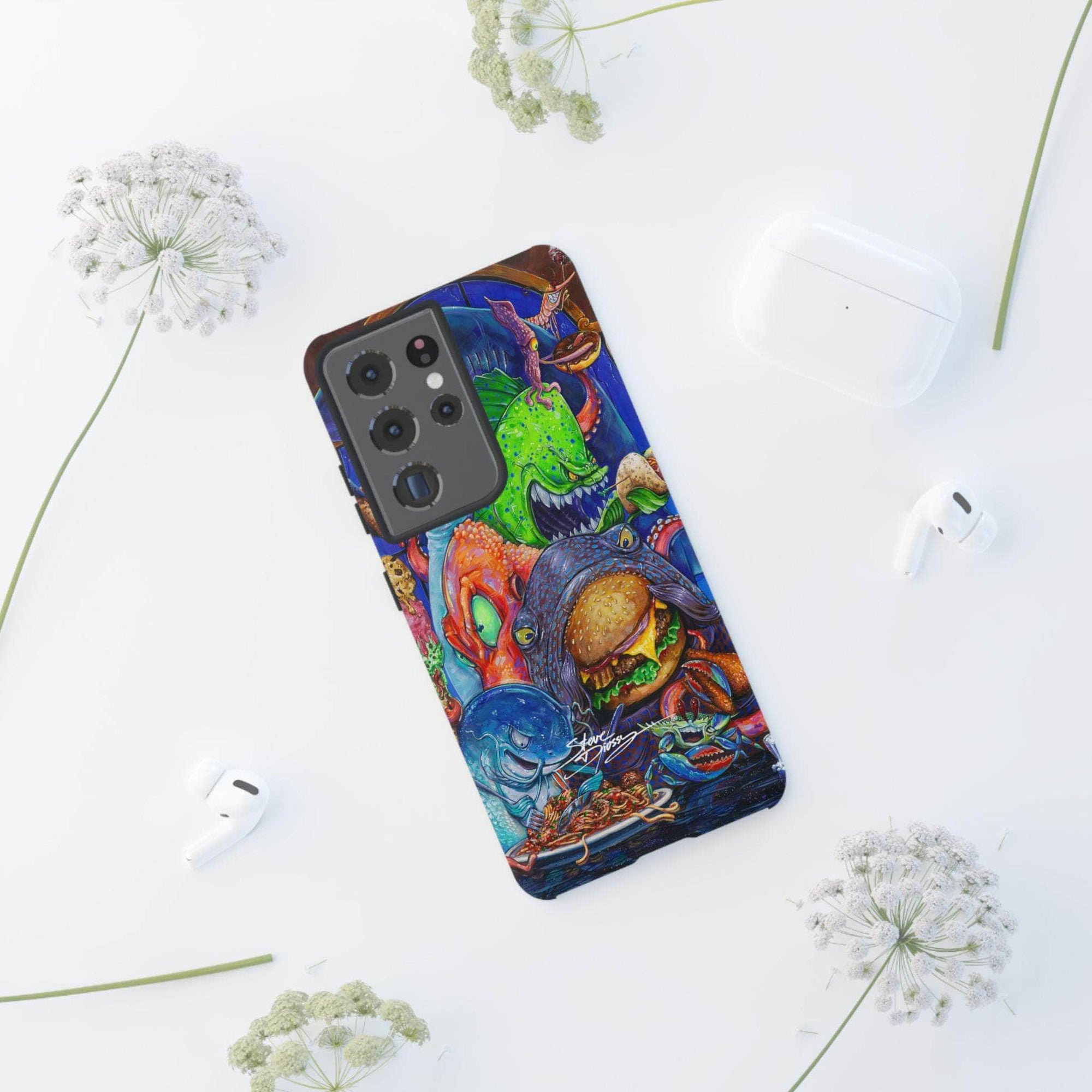 "Seafood See Food" Tough Phone Cases