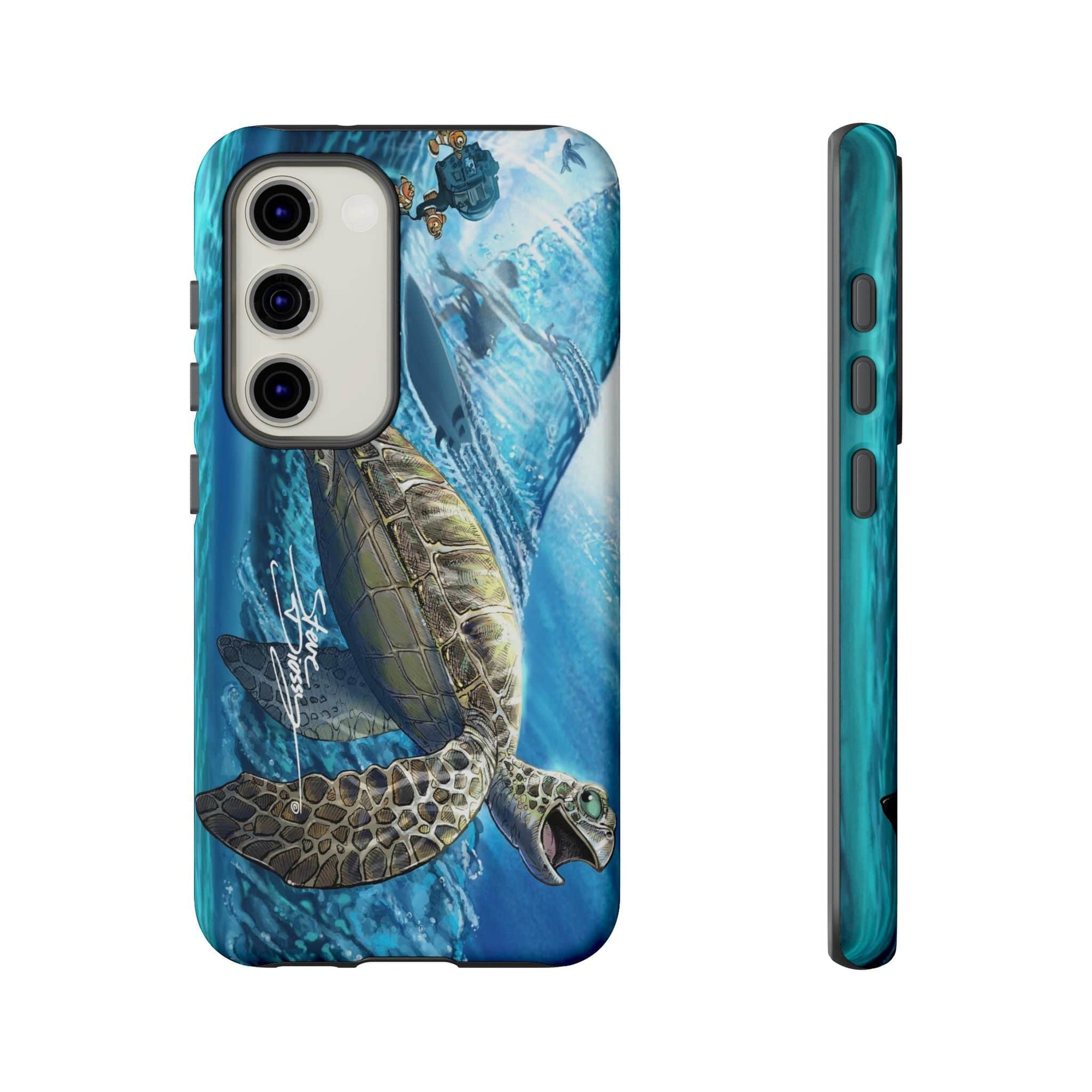 "Turtley Tubular" Tough Phone Cases