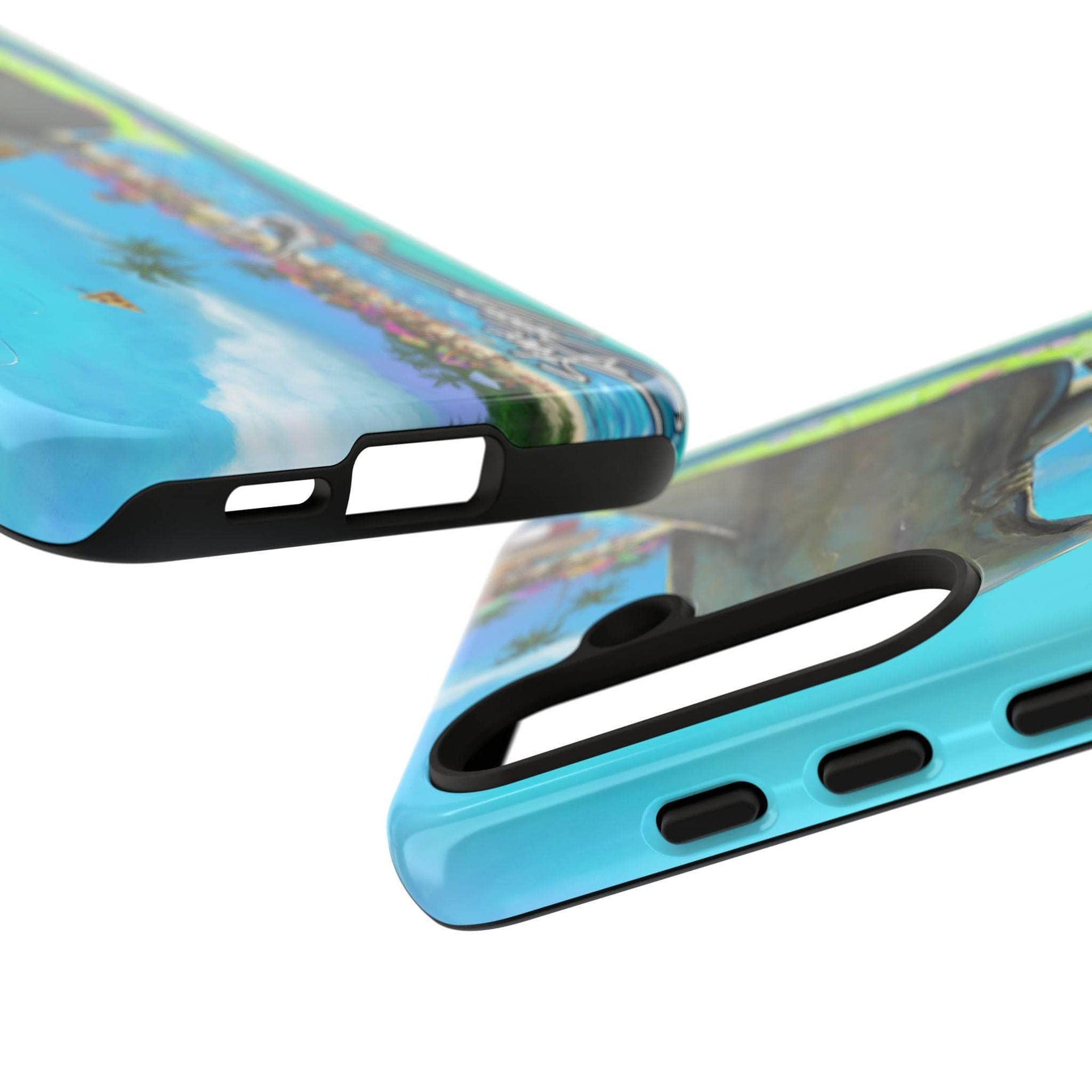 "Shark Fishing" Tough Phone Cases