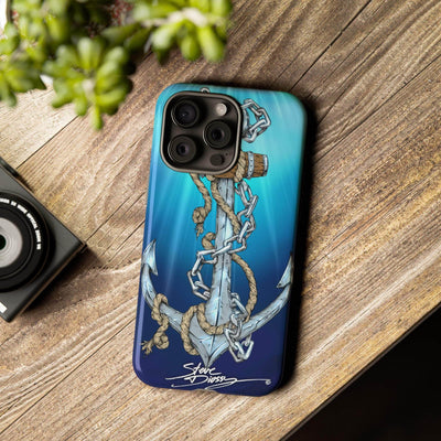 "Anchors Aweigh" Tough Phone Cases