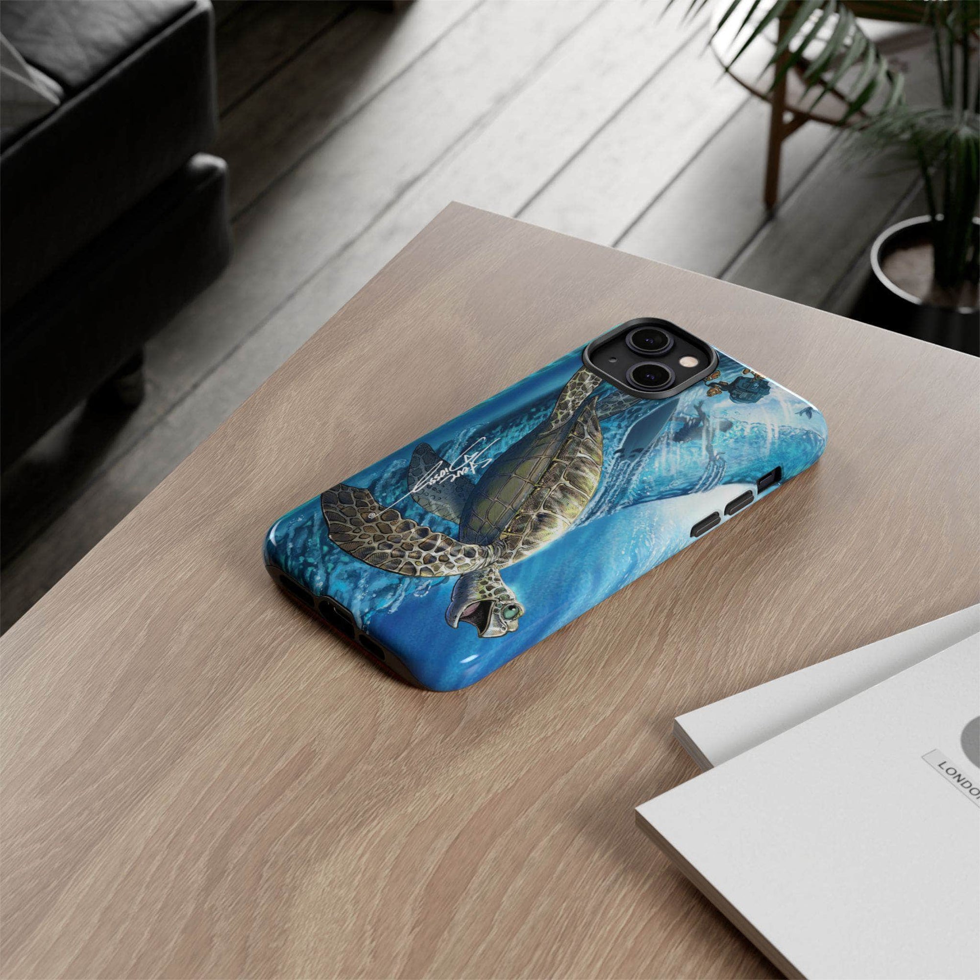 "Turtley Tubular" Tough Phone Cases