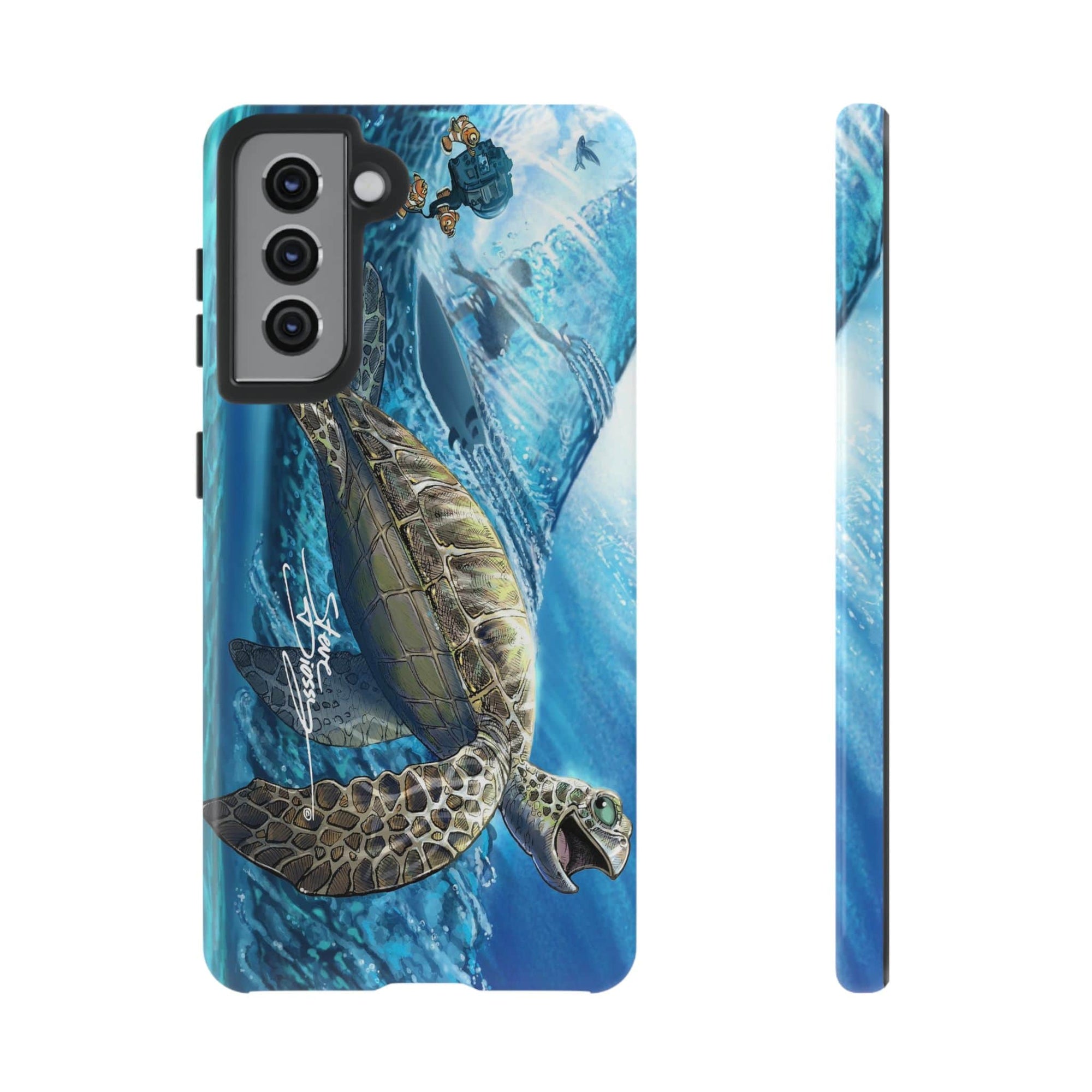 "Turtley Tubular" Tough Phone Cases