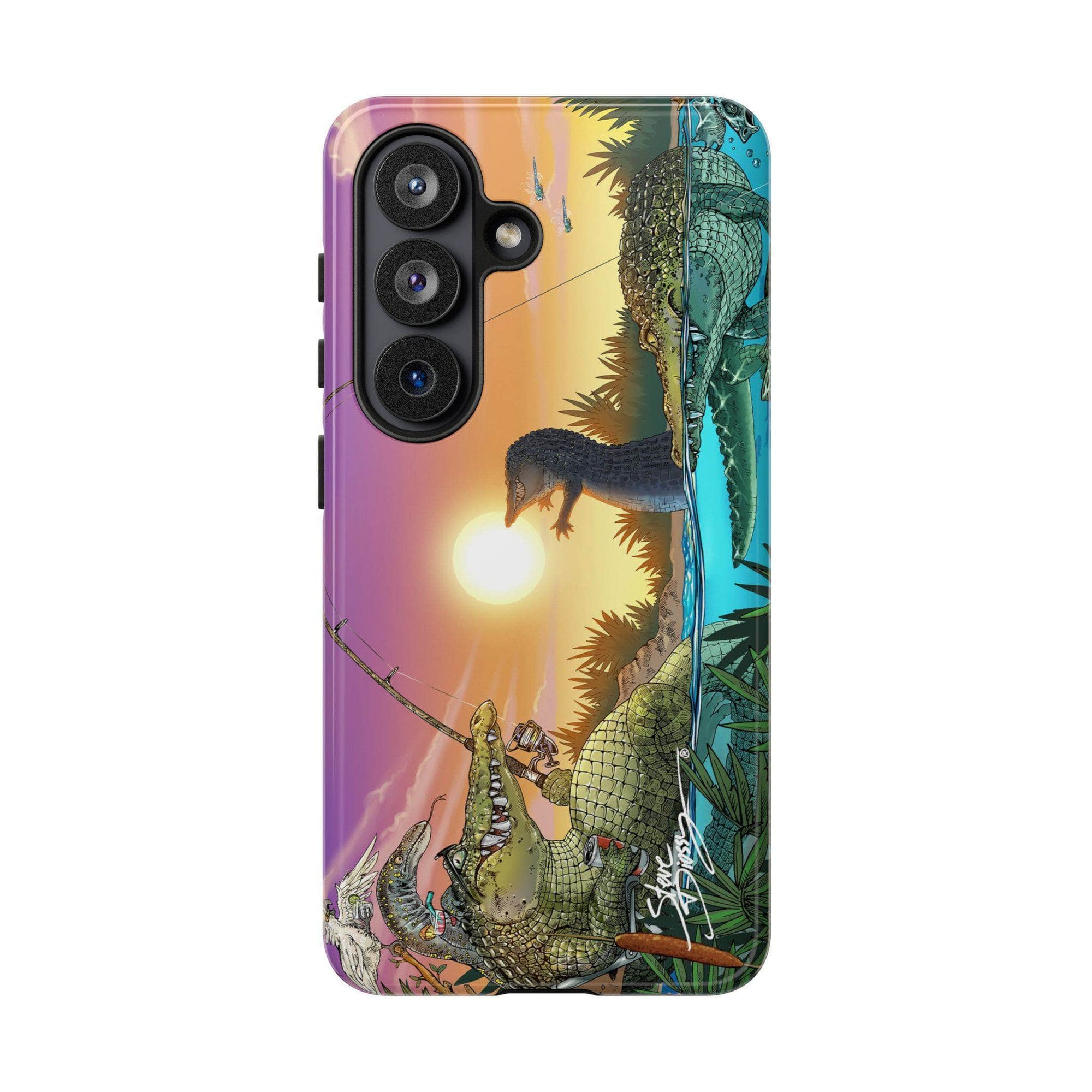 "Gator Fishing" Tough Phone Cases