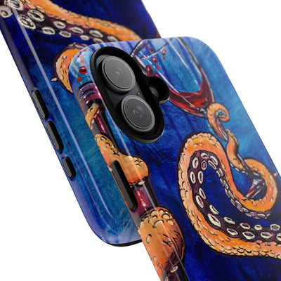 "Octopus the Connoisseur" Tough Phone Cases