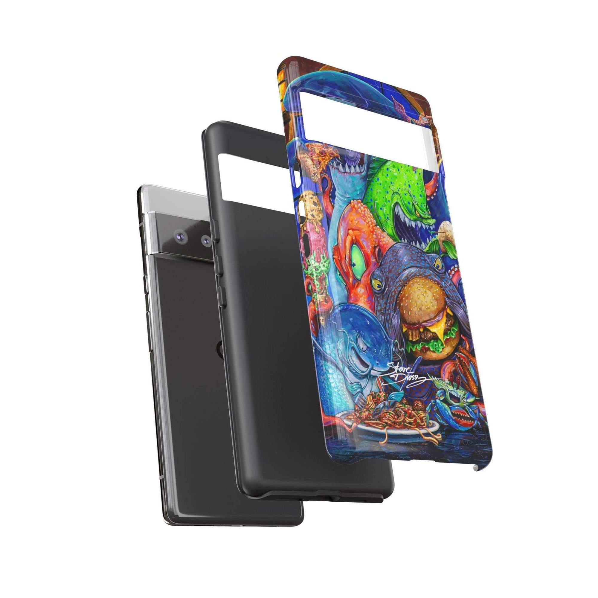 "Seafood See Food" Tough Phone Cases