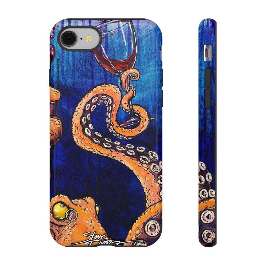 "Octopus the Connoisseur" Tough Phone Cases